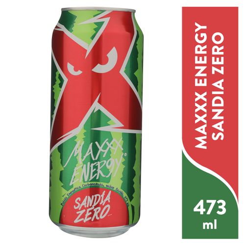 Bebida Maxxx Energy Sandía Zero -473ml