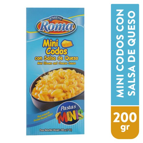 Pasta Roma Mini Codo Con Queso -200gr