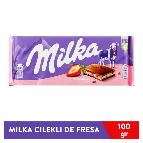 Chocolate Milka yogurt fresa - 100 g