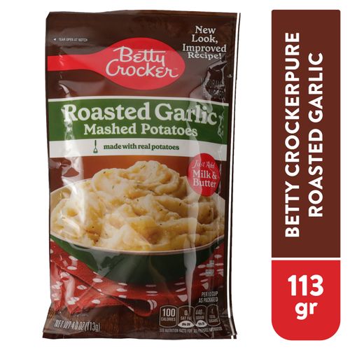 Mezcla Para Pure Betty Crocker Con Ajo Rostizado -113 gr