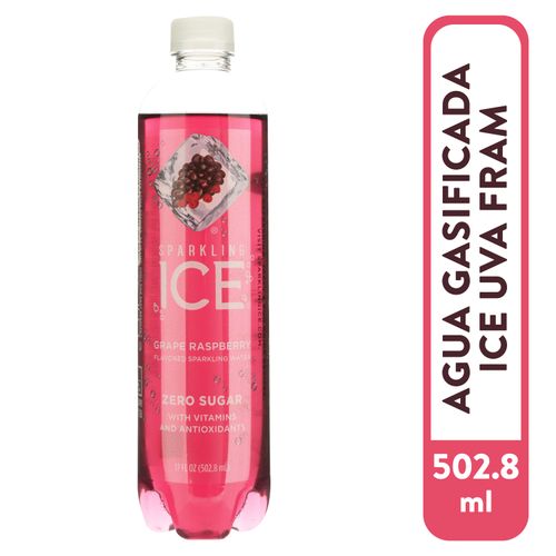 Agua Sparkling Ice Gasificada Uva Frambuesa -502.8ml