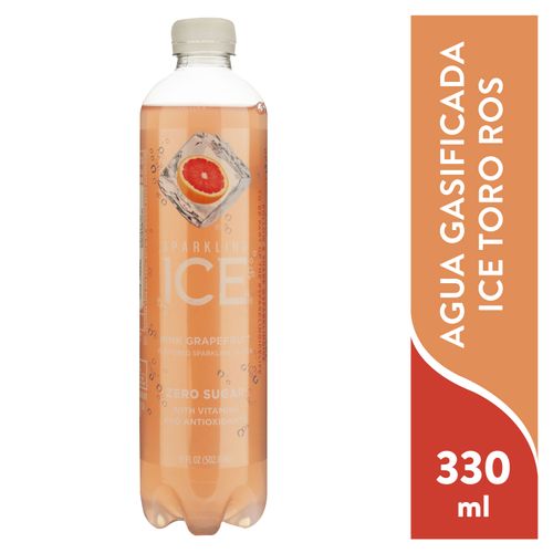 Agua Sparkling Ice Gasificada Toro Ros -502.8ml