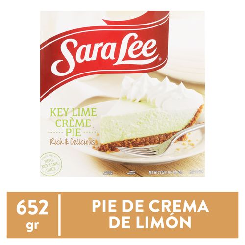 Pie Sara Lee de limón - 652 g