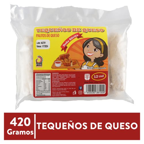Tequeños Doña Silvita de queso -420 g