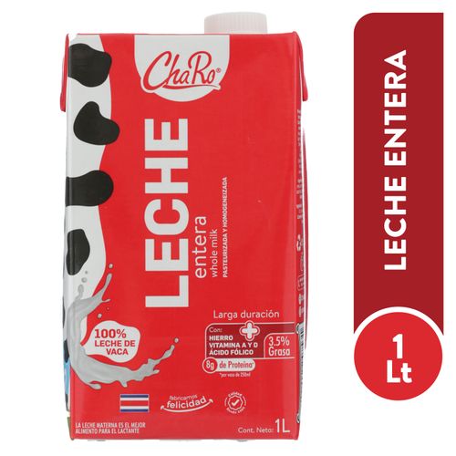 Leche Charo Entera -1000 ml