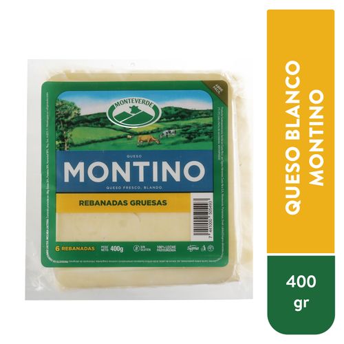 Queso Monteverde rebanada gruesa - 400 g