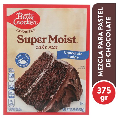 Mezcla Para Pastel de Chocolate  Super Moist - 375 g
