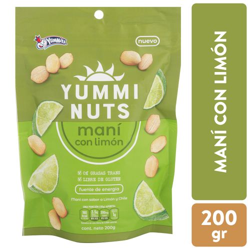 Maní Yummies Nuts Con Limón - 200g