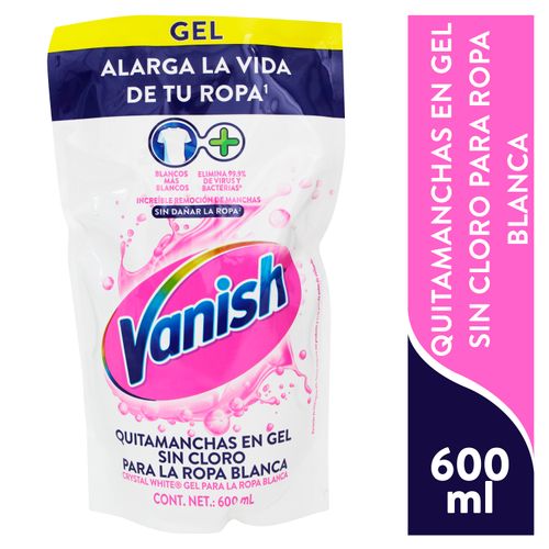 Quitamanchas Vanish Gel Blanco Doypack -600ml