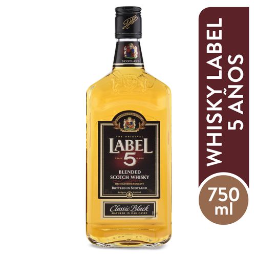 Whisky Label 5 Classic Back 3 Años - 750ml