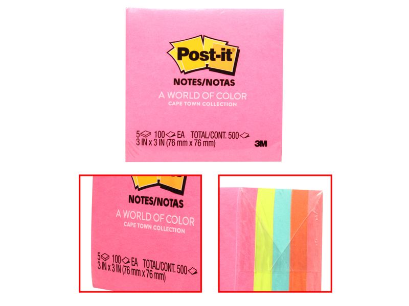 Notas-Super-Adhesivas-Post-it-Colores-Ne-n-5-Blocs-Paquete-7-6-cm-x-7-6-cm-2-68648