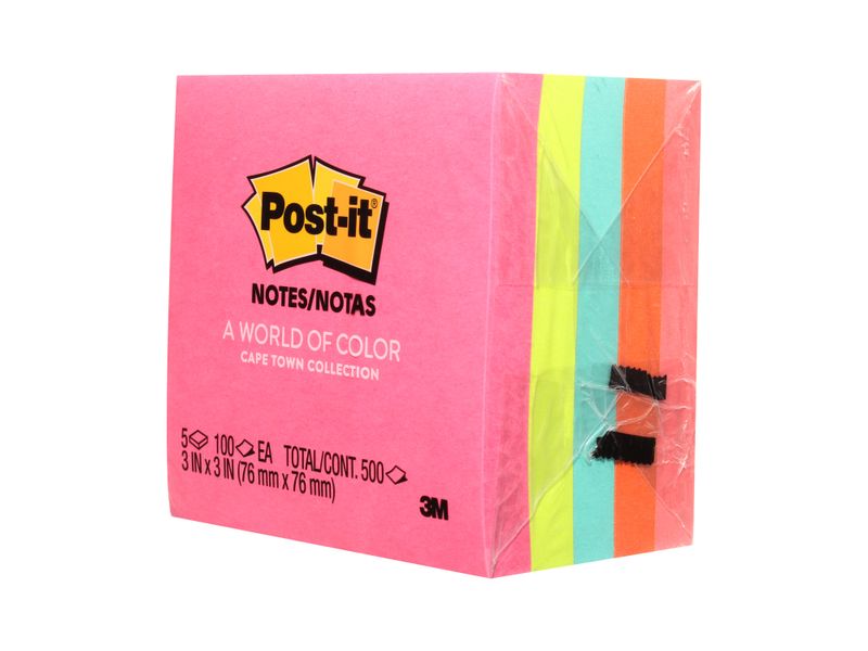Notas-Super-Adhesivas-Post-it-Colores-Ne-n-5-Blocs-Paquete-7-6-cm-x-7-6-cm-1-68648