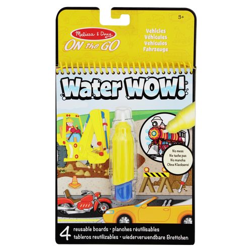 Melissa & Doug Libro Mágico Agua - Vehículos