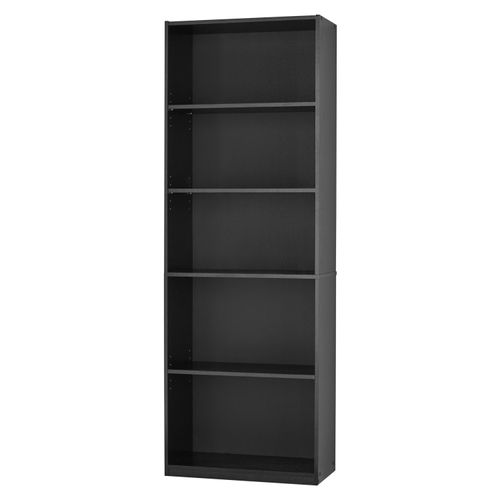 Librera Mainstays 5 divisiones color negro MS89-010-092-41