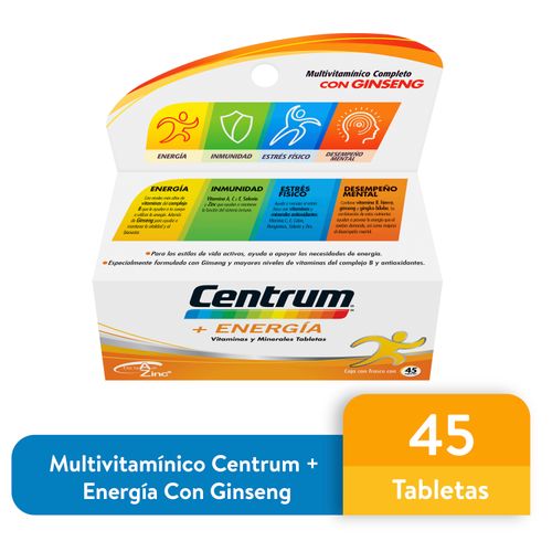 Centrum  Energia 45 Tabletas
