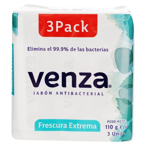 Jabón de Tocador Venza Frescura 3 Pack - 330g