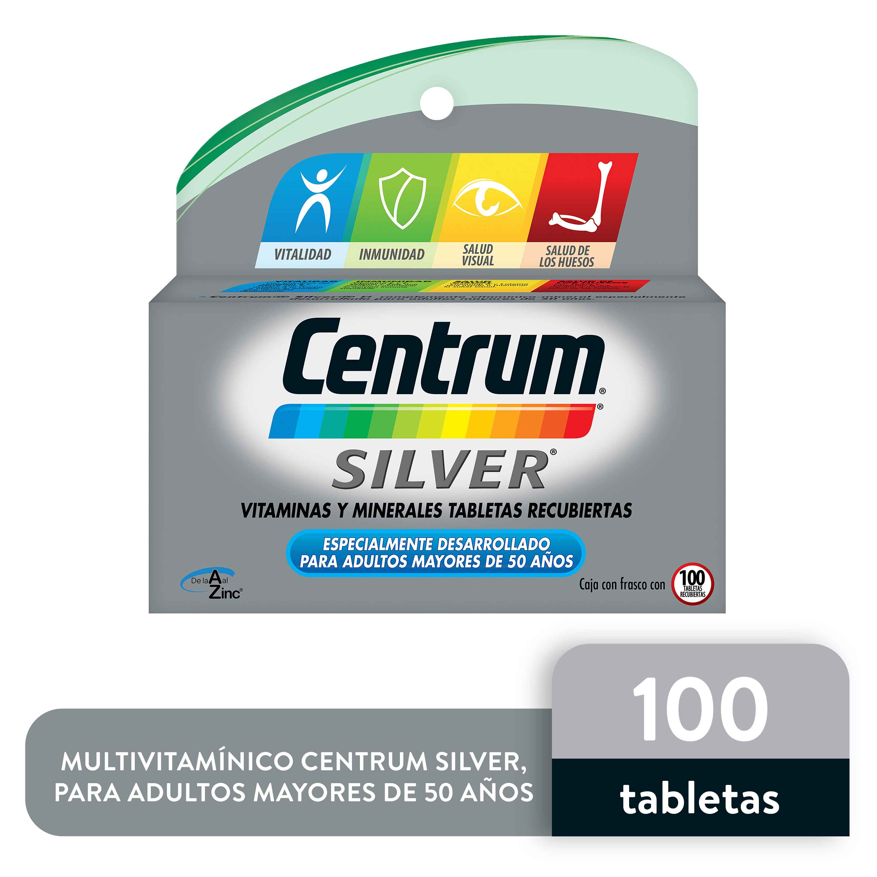 Comprar Multivitamínico Centrum Silver, Para Adultos Mayores De 50 Años ...