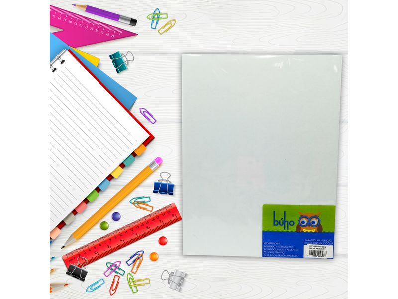 Cart-n-Presentaci-n-Buho-Blanco-Carta-Paquete-10-Unidades-4-53484