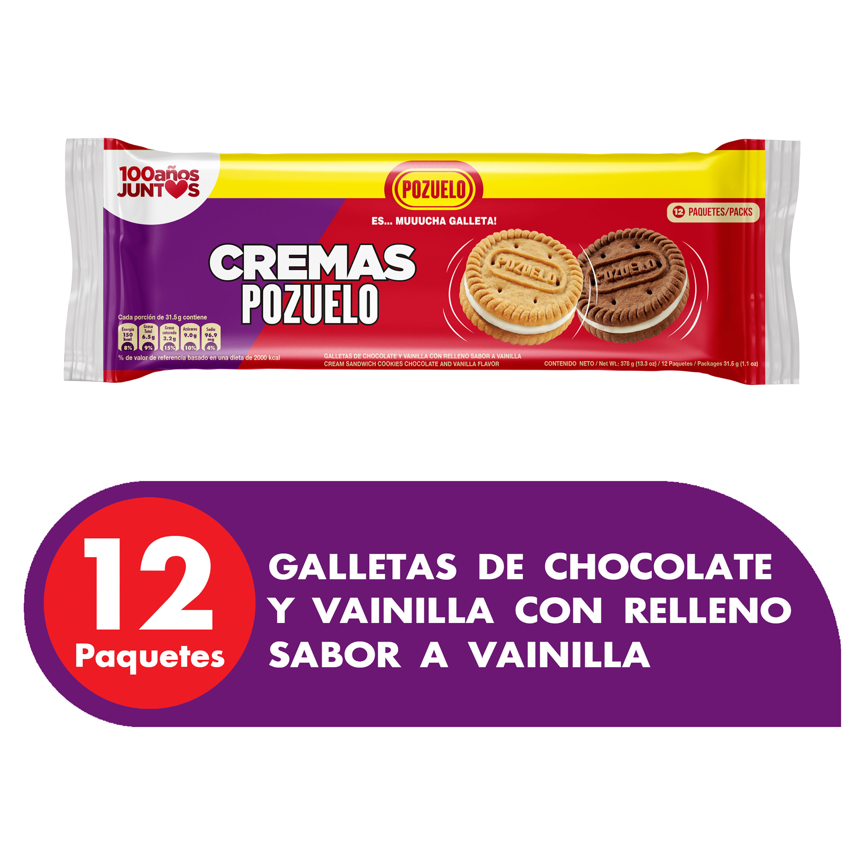Comprar Galletas Mantequilla Pozuelo -312g