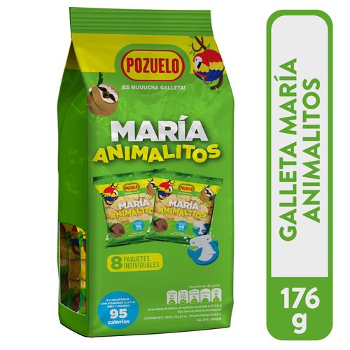 Galleta Pozuelo maría de animalitos - 176 g