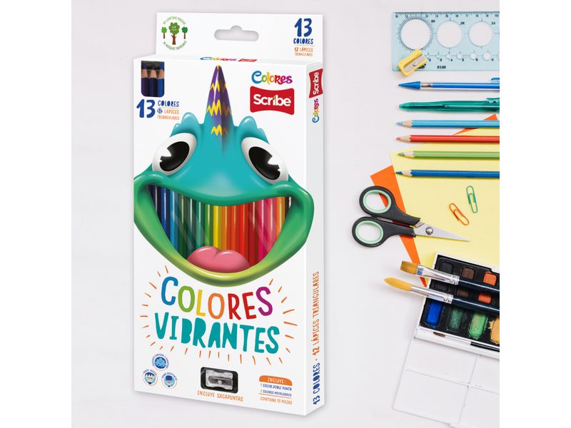 Lapiz-Color-Scribe-Triangular-C12-4-72286