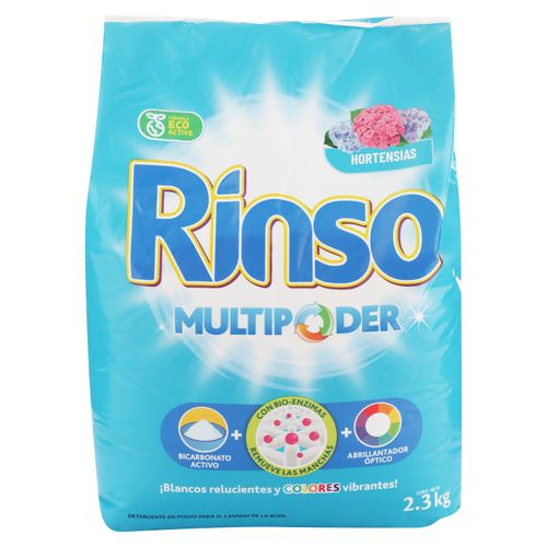 Detergente Rinso multipoder en polvo - 2.3 kg