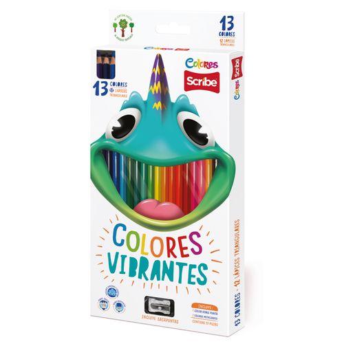 Lápiz de Color Scribe, Triangular C12