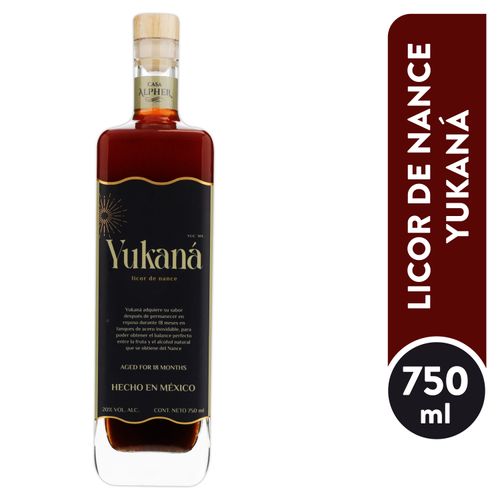 Licor Yukaná de nance - 750 ml