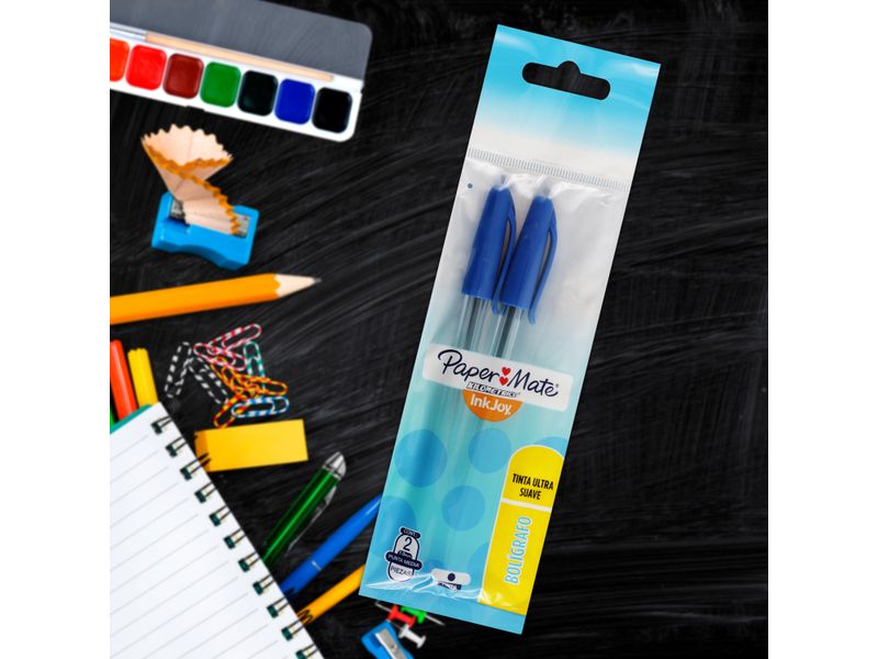 Lapicero-Papermate-Inkjoy100-Azul-Bl2-3-39110