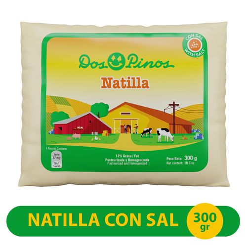 Natilla Dos Pinos La Ganja Con Sal - 300g