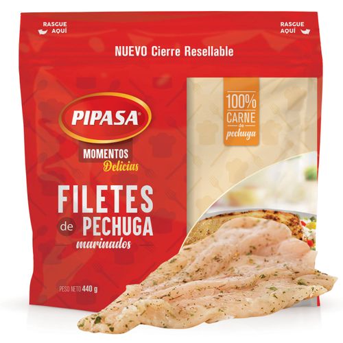 Filete De Pollo Pipasa Marinado Congelado - 440g