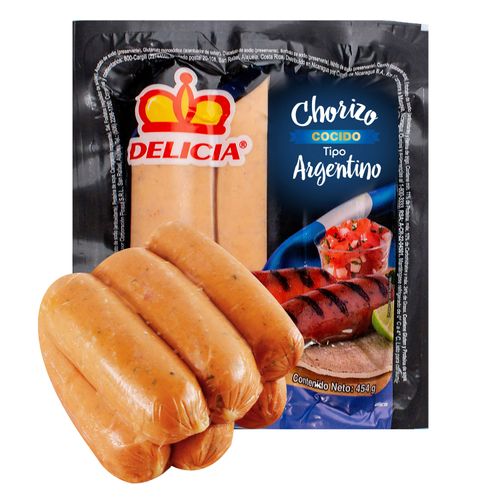 Chorizo Cocido Delicia Tipo Argentino - 454g