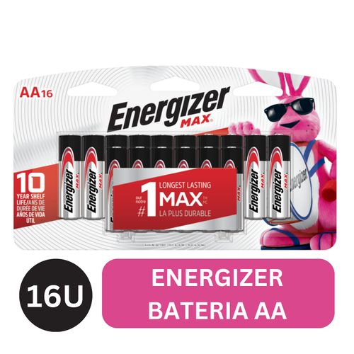 Batería Energizer,Blister AA -16 uds