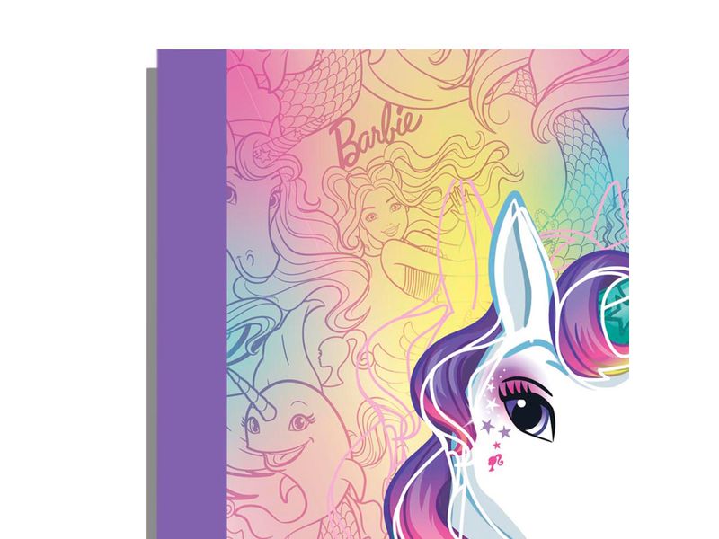 Cuaderno-Nottas-Barbie-Unicornio-Cosido-Peque-o-Rayas-100-Hojas-2-83279