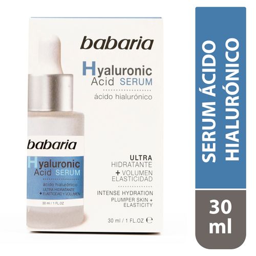 Serum Ácido Hialurónico Babaria, Hidratante - 30 ml