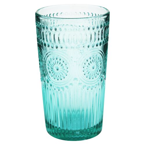 Vaso de vidrio Mainstays color azul