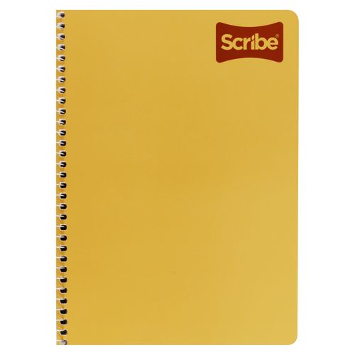 Cuaderno rayado Scribe dorado