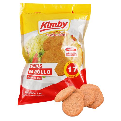 Tortas de Pollo Kimby Empanizadas - 1 kg
