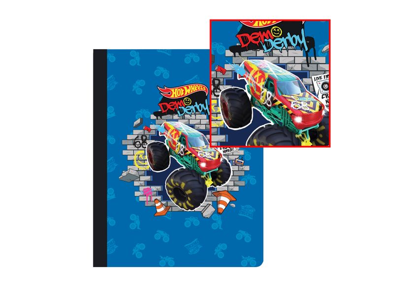 Cuaderno-Nottas-Hot-Wheels-Celeste-Cosido-Peque-o-Rayas-100-Hojas-3-83283