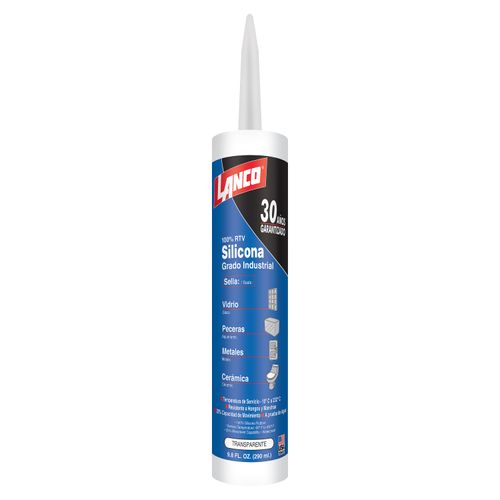 Silicon Seal Lanco Transparente Industrial - 10oz