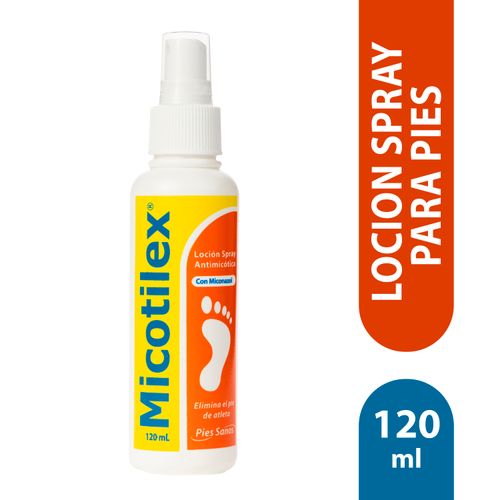 Loción Antimicótica Micotilex En Spray - 120ml