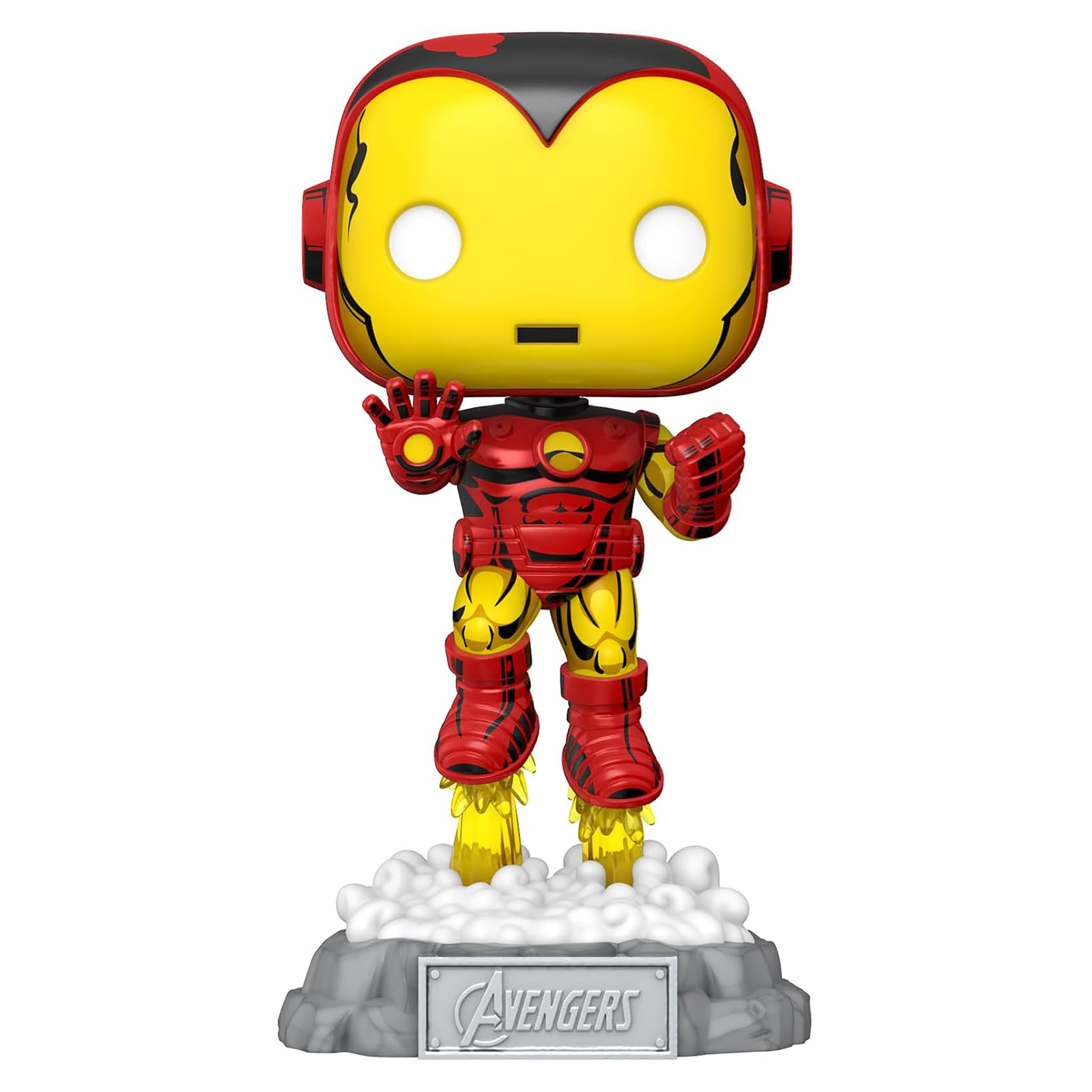 Comprar Figura Coleccionable Funko Marvel A60 Comic Ironman W Pin ...