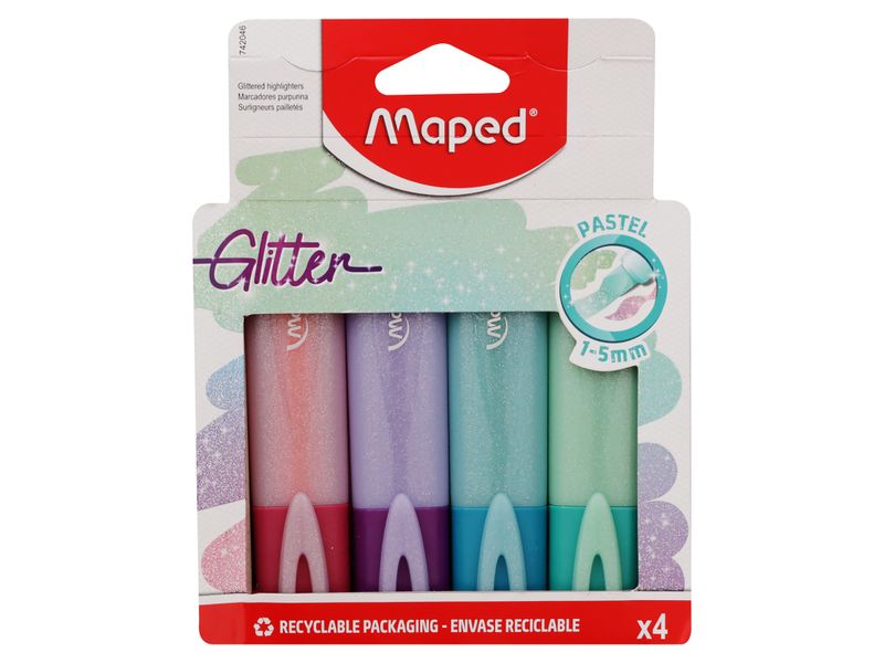 Resaltador-Maped-Pastel-Glitter-Blis-4-unidades-1-83050