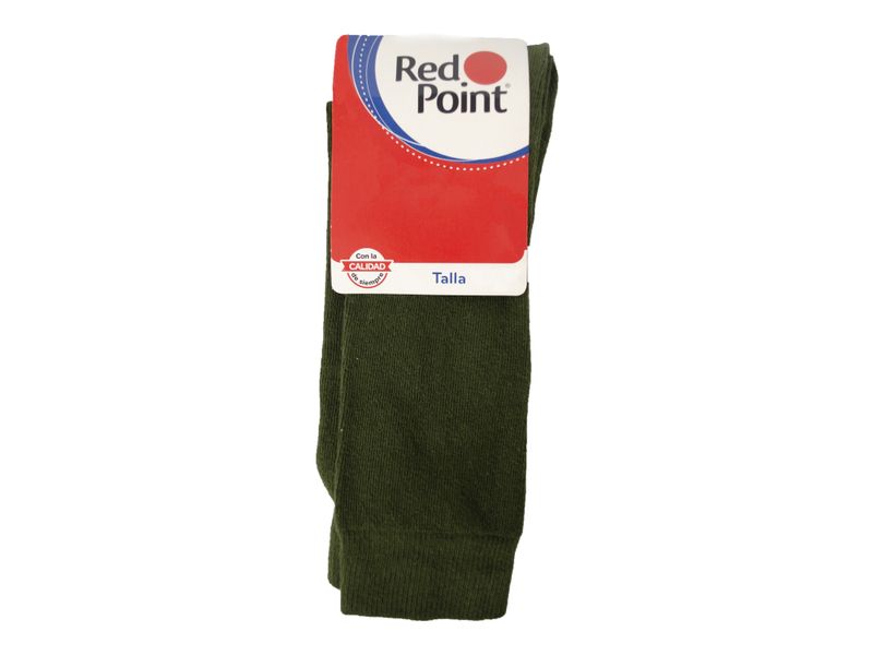 Calcet-n-De-Vestir-Red-Point-Para-Caballero-En-Color-Verde-Musgo-Talla-10-12-1-99981