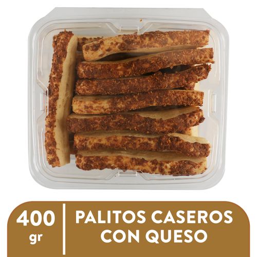 Palitos Caseros Con Queso 400 Gr