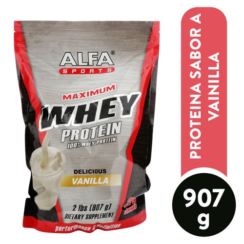 Suplemento Alfa sport whey protein - 907 g