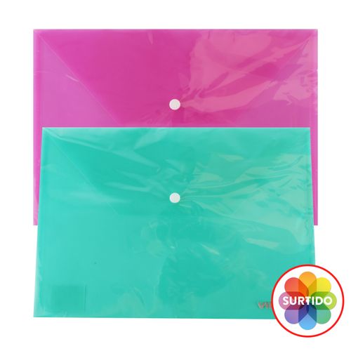 Sobre Vinfan con broche colores surtidos
