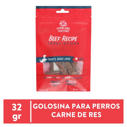 Golosinas para perros Farmland palitos de cecina - 34 g