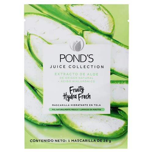 Mascarilla Pond's Fruit Hydra Fresh Aloe -26 gr