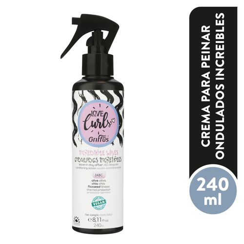 Ondulador Griffus Spray Acción Acondicionante - 240 ml